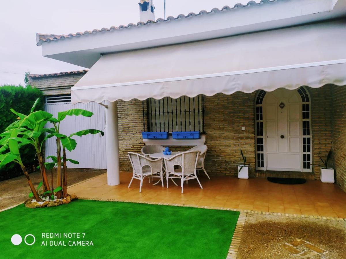 Villa Chalet Con Encanto Palomares del Río Exterior foto