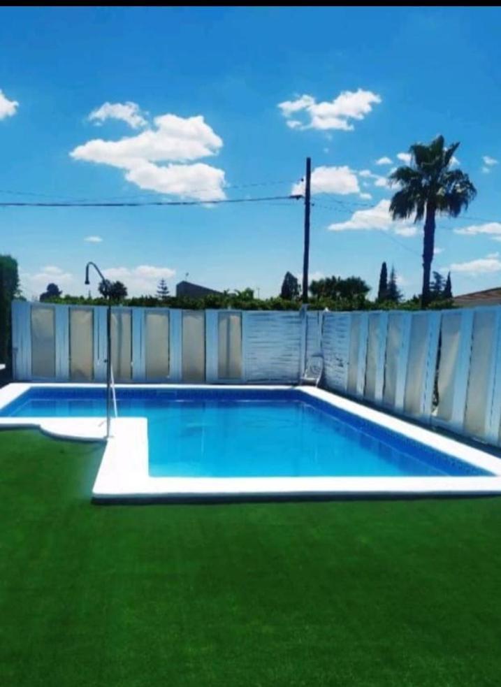 Villa Chalet Con Encanto Palomares del Río Exterior foto